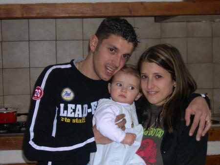 Avec mon papa et ma maman